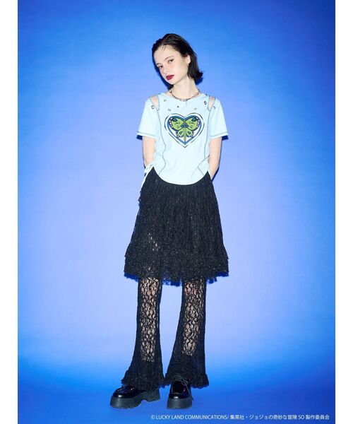 jouetie（ジュエティ） tシャツ 「アニメ「ジョジョの奇妙な冒険