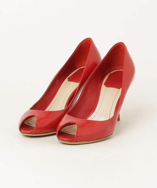 Christian Dior（クリスチャン・ディオール） パンプス 36 レッド