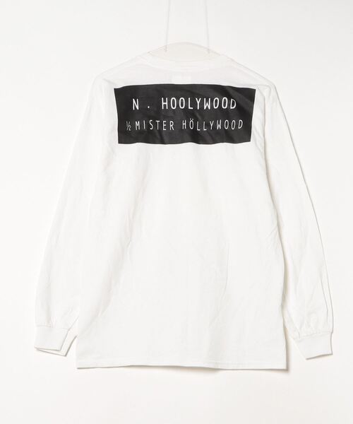 N.HOOLYWOOD SOUVENIR 長袖Tシャツ 36 ホワイト メンズ : ZOZOTOWN