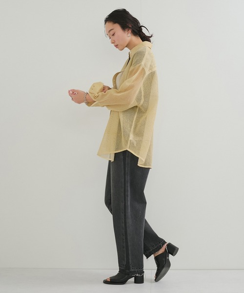 「LE CERCLE par rope'」 長袖シャツ FREE シルバー レディース_画像5