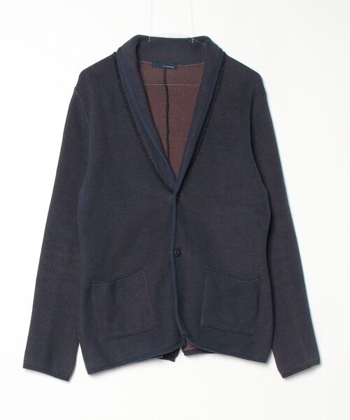 LARDINI（ラルディーニ） ニットカーディガン S ネイビー メンズ