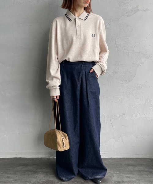 FRED PERRY（フレッドペリー） ポロシャツ ポロ ツインティップライン