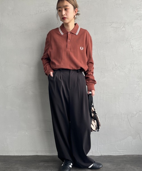 FRED PERRY（フレッドペリー） ポロシャツ ポロ ツインティップライン