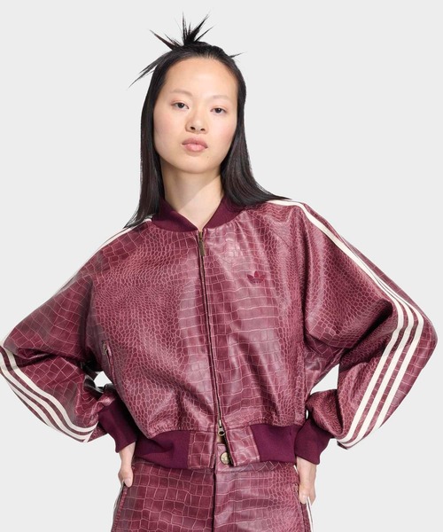 アディダス●レディース＜BULLS スウェットブルゾン＞M0917m adidas（アディダス） ブルゾン アウター プレザー ジャケット