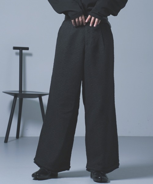 「G.O.C」 スラックス MEDIUM ブラック系その他2 メンズ_画像2