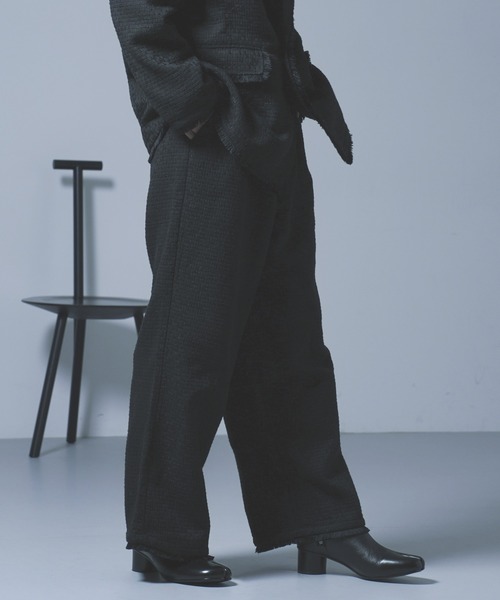 「G.O.C」 スラックス MEDIUM ブラック系その他2 メンズ_画像3