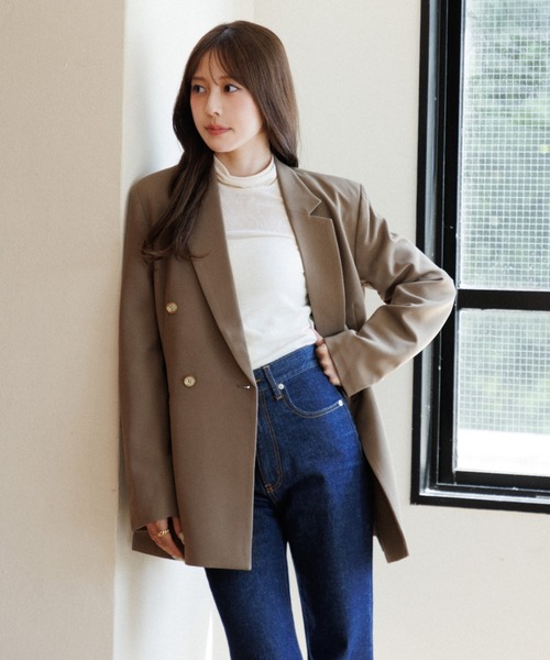 SENEE（セニー）の「mannish tailored jacket（マニッシュテーラード