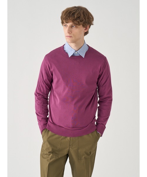 JOHN SMEDLEY(ジョンスメドレー) セーター ニット クルー JOHN SMEDLEY(ジョンスメドレー) セーター ニット クルー