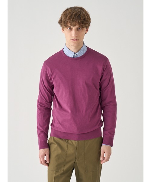 JOHN SMEDLEY（ジョンスメドレー） セーター ニット クルーネック長袖 
