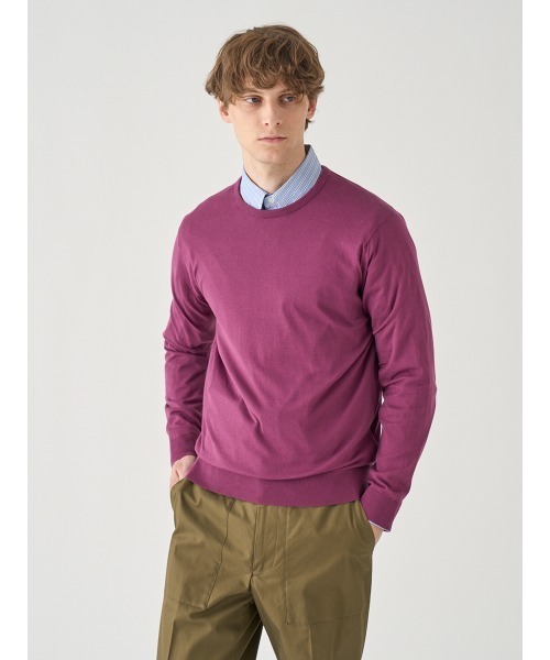 JOHN SMEDLEY（ジョンスメドレー） セーター ニット クルーネック長袖 