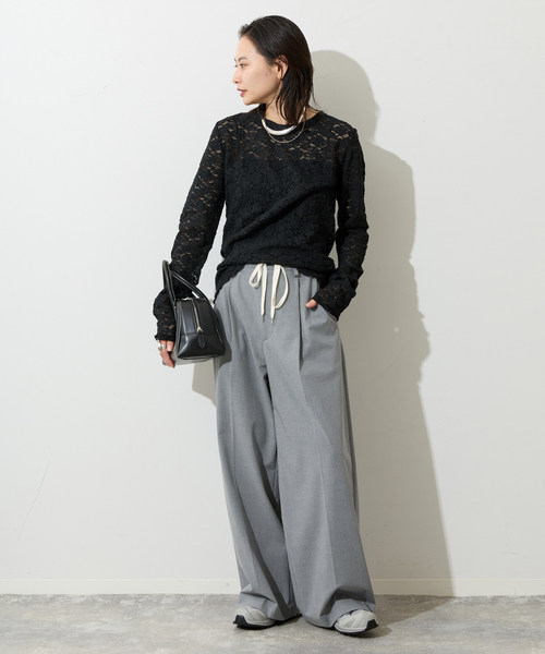 【2025SS】JOURNAL STANDARD ストレッチレース カットソー JOURNAL STANDARD｜《追加》ストレッチレースインナー | Rakuten