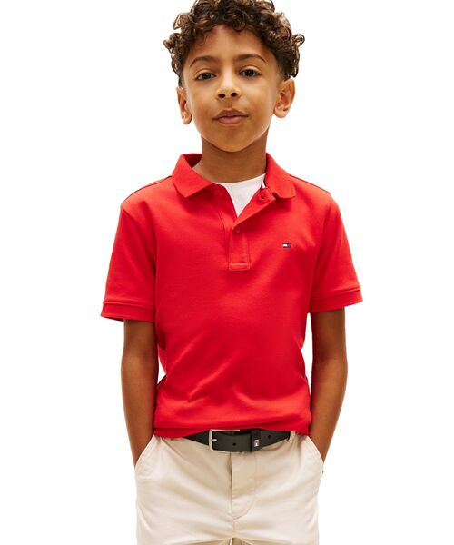 ポロシャツ BOYS インターロックショートスリーブポロシャツ キッズ 子供服の画像