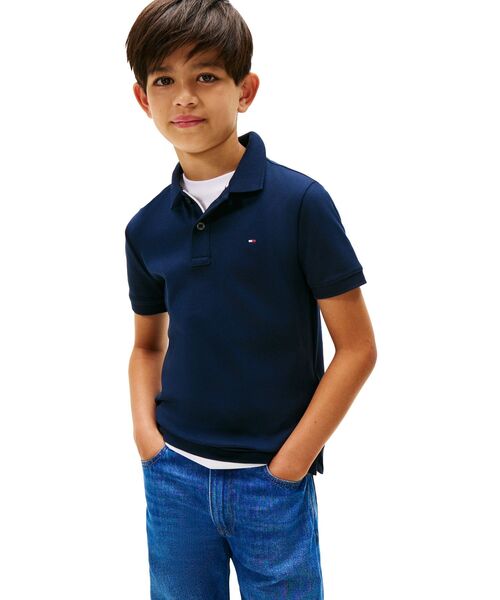 ポロシャツ BOYS インターロックショートスリーブポロシャツ キッズ 子供服の画像