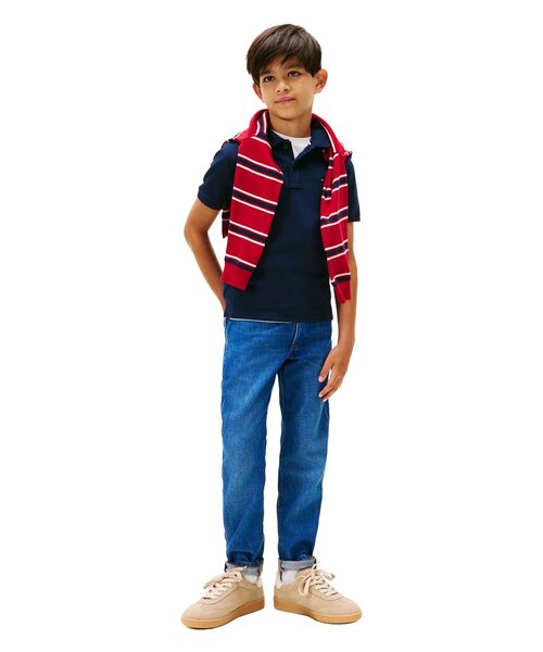 ポロシャツ BOYS インターロックショートスリーブポロシャツ キッズ 子供服の画像
