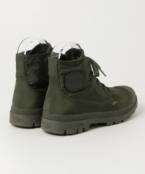 「PALLADIUM」 ハイカットスニーカー 24cm グリーン レディース_画像2