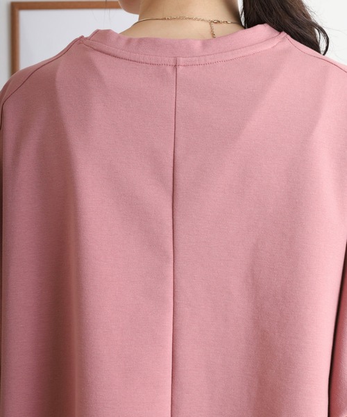 「EGLANTINE」 半袖カットソー 40 コーラル レディース_画像8