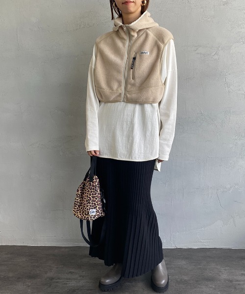 「AMERICANA」 ベスト ONE SIZE ベージュ レディース_画像3