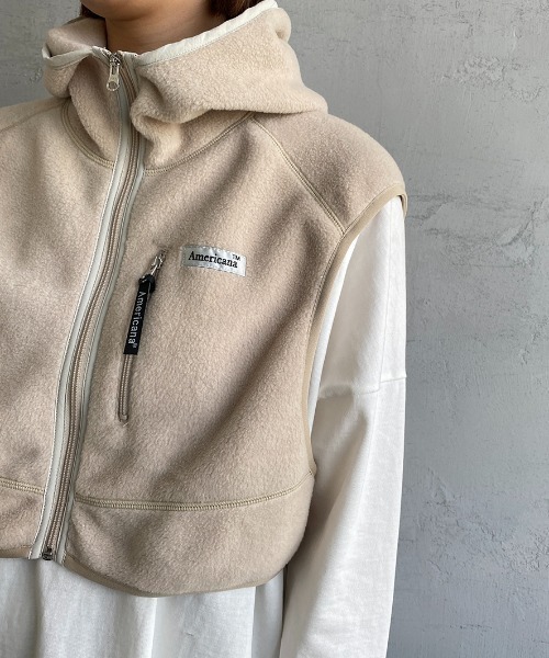 「AMERICANA」 ベスト ONE SIZE ベージュ レディース_画像8