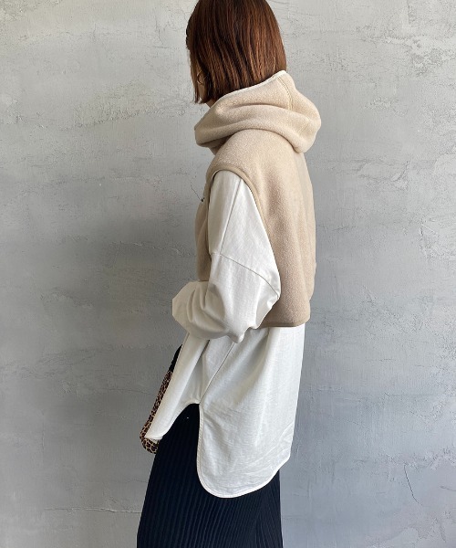 「AMERICANA」 ベスト ONE SIZE ベージュ レディース_画像9