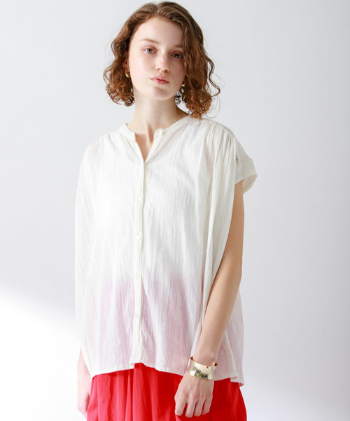 「URBAN RESEARCH Sonny Label」 ノースリーブブラウス FREE ブルー系その他 レディース_画像4