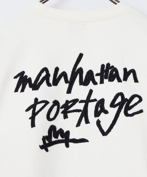 「ManhattanPassage」 長袖カットソー L アイボリー レディース_画像2