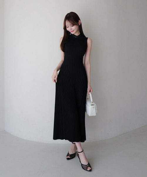 EIMY ISTOIRE（エイミーイストワール） ワンピース BACK RIBBON KNIT