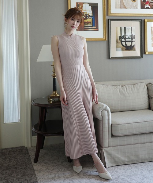 EIMY ISTOIRE（エイミーイストワール） ワンピース BACK RIBBON KNIT