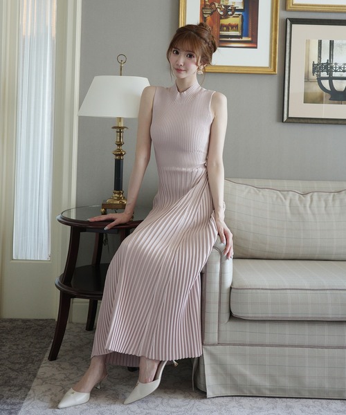 EIMY ISTOIRE（エイミーイストワール） ワンピース BACK RIBBON KNIT