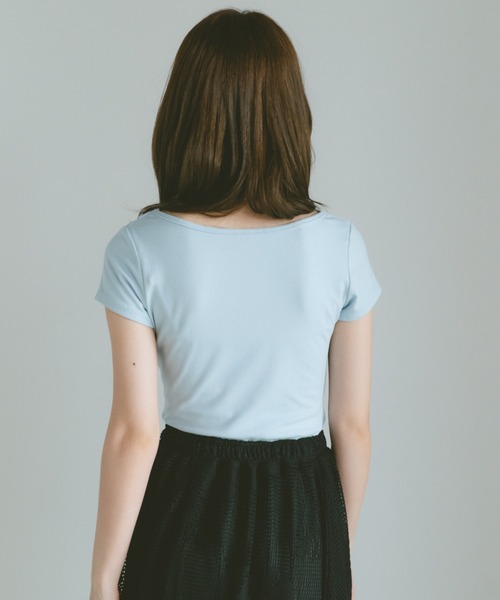 tシャツ 半袖 フィットドレープカットソー レディース | VANNIE U | 18