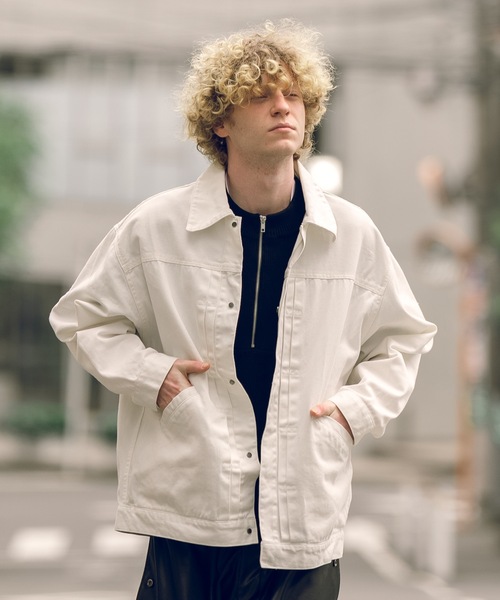 「COLIN」 デニムジャケット L インディゴブルー メンズ_画像2