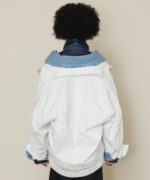 「COLIN」 デニムジャケット L インディゴブルー メンズ_画像9