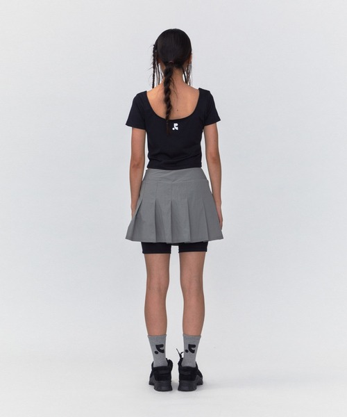 「Rest&Recreation」 半袖カットソー ONE ブラック レディース_画像7