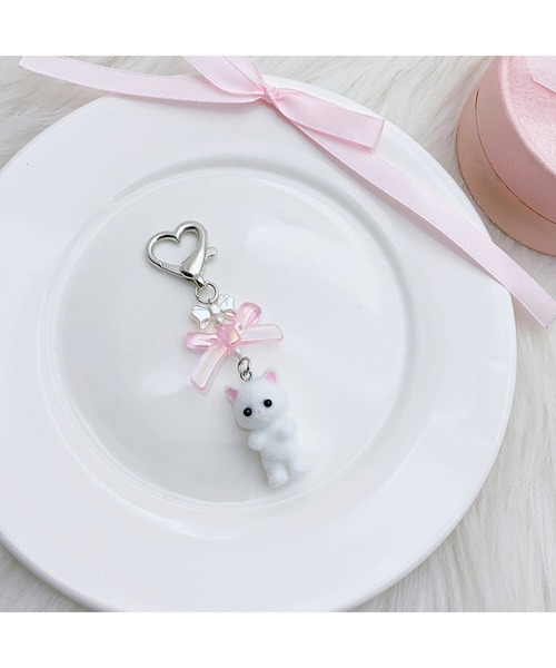 CERCA キーホルダー 「Bls」「ZA」「Bling Leads」ゆめかわ ねこ