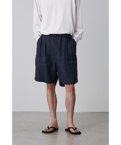YLEVE（イレーヴ） ワイドパンツ パンツ YLEVE / LINEN POPLIN SHORTS