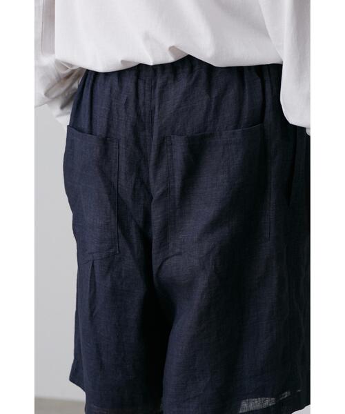 YLEVE（イレーヴ） ワイドパンツ パンツ YLEVE / LINEN POPLIN SHORTS