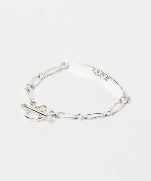 XOLO ブレスレット XOLO / ID Oval Mutual Link Bracelet メンズ