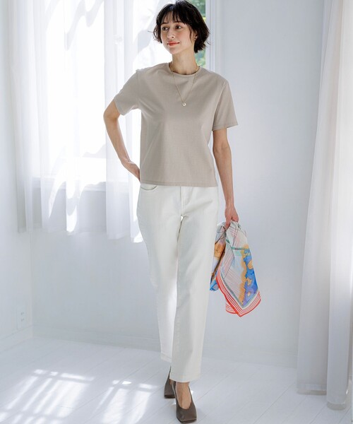 「23区」 デニムパンツ 40 ブルー レディース_画像5