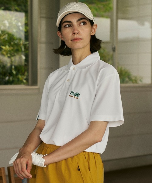 Pacific GOLF CLUB（パシフィックゴルフクラブ） tシャツ 半袖 「WOMEN
