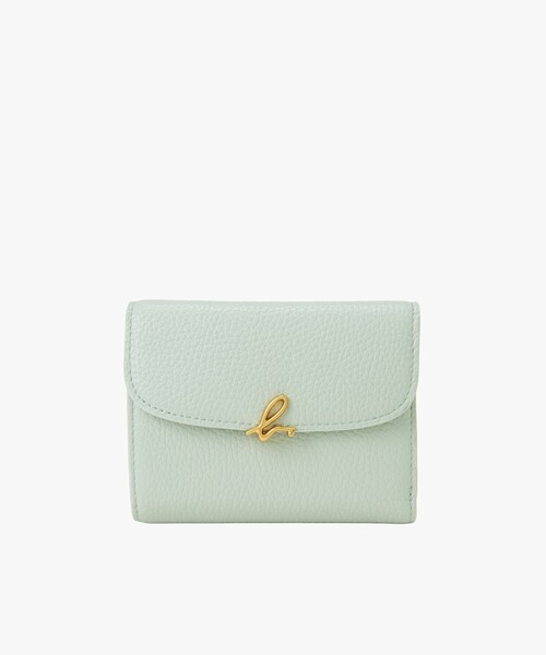 agnes b.（アニエスベー） 財布 レザー 三つ折り ウォレット ”The b