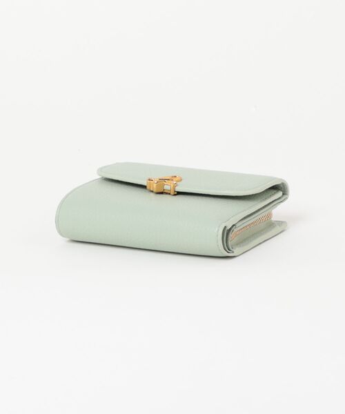 agnes b.（アニエスベー） 財布 レザー 三つ折り ウォレット ”The b