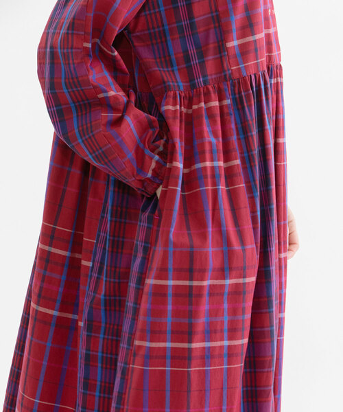 「nop de nod」 長袖ワンピース M レッド レディース_画像8
