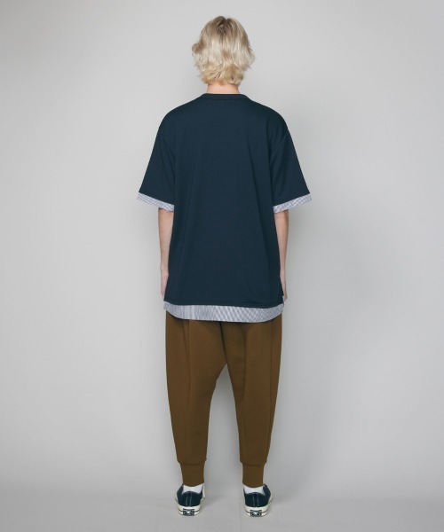 rehacer（レアセル） tシャツ : Fusion Layered Wide CS Made in Japan