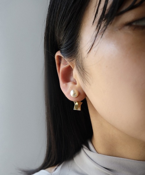 LOVE BY e.m.（ラブバイイーエム） ピアス スターピアスパールキャッチ