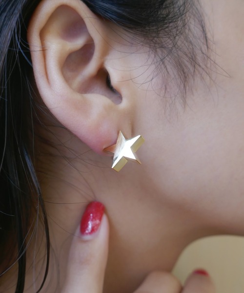 LOVE BY e.m.（ラブバイイーエム） ピアス スターピアスパールキャッチ