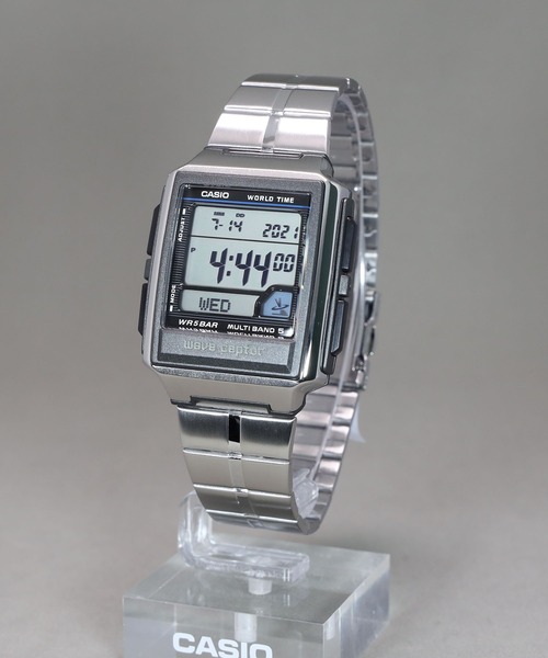カシオ 電波時計 CASIO（カシオ） 腕時計 wave ceptor (ウェーブセプター) / 電波腕時計