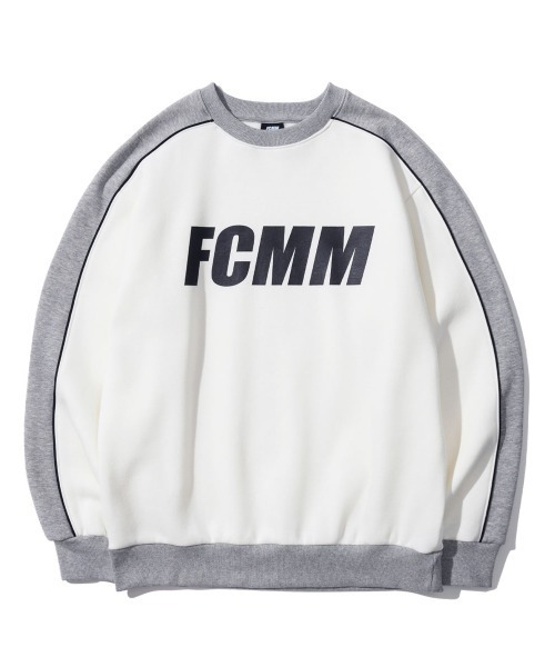 fcmm ロゴスウェット 新品未使用 FCMM スウェット COLOR BLOCK CLASSIC SWEATSHIRTS/カラー