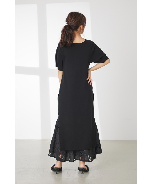 高い素材 ニット ロングスリットニットtops7 700円 Aynaelda Com