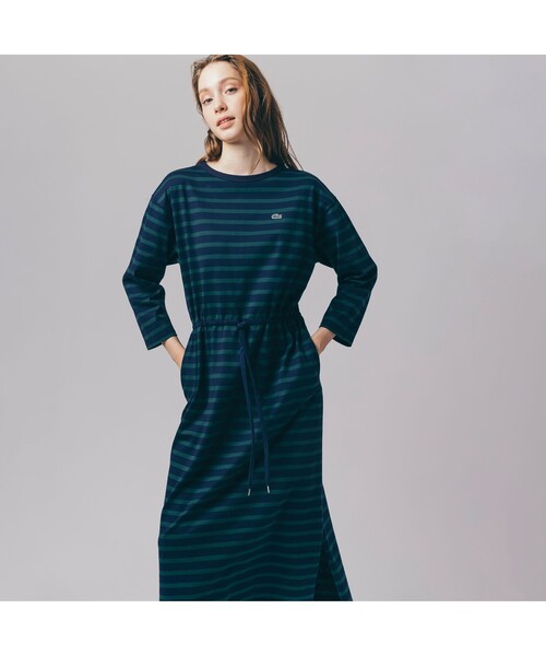 LACOSTE（ラコステ） ワンピース 7分袖Tシャツドレス : ZOZOTOWN Yahoo
