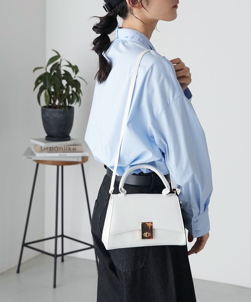 ショルダーバッグ バッグ 「forksy.」2wayワンハンドミニショルダーバッグ レディース | forksy. | 07