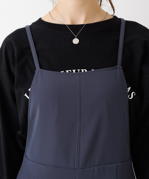 Rouge vif サロペット オーバーオール ダブルクロスサロペット
